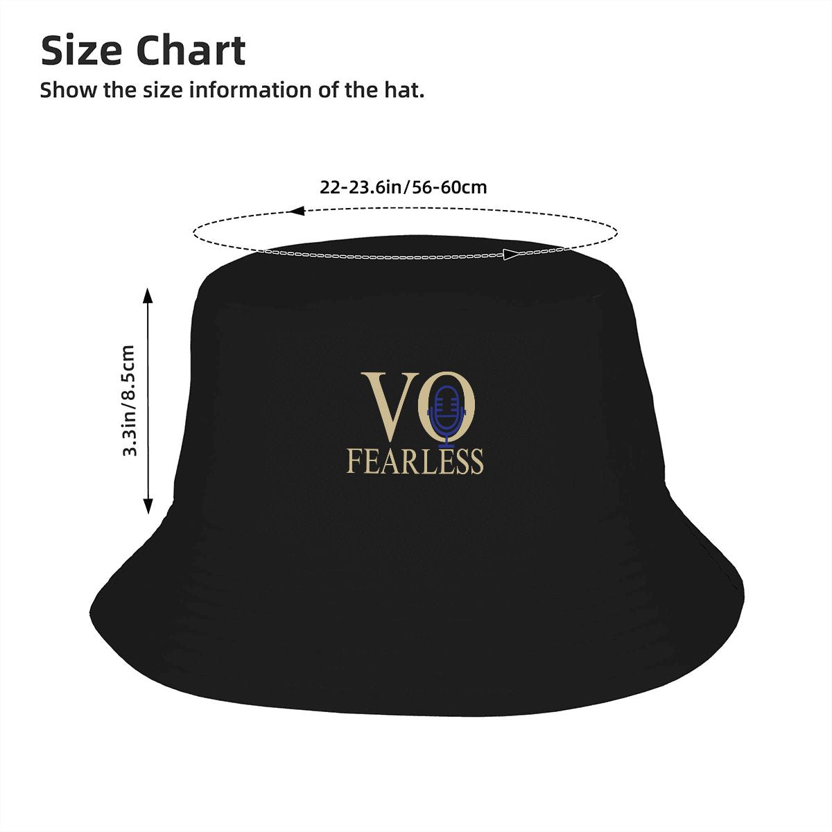 Adult Double Layer Bucket Hat (Made in USA)