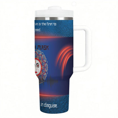 40oz Tumbler with Handle and Straw (Made in USA)
