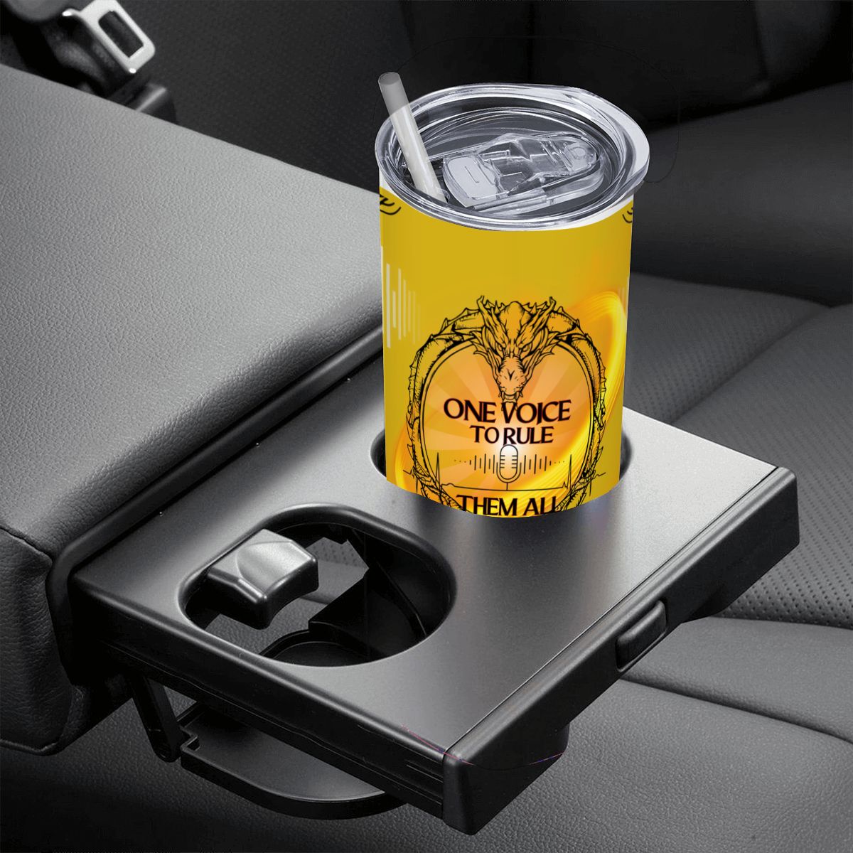 20oz Straight Stainless Steel Tumbler with Straw（Made in USA)