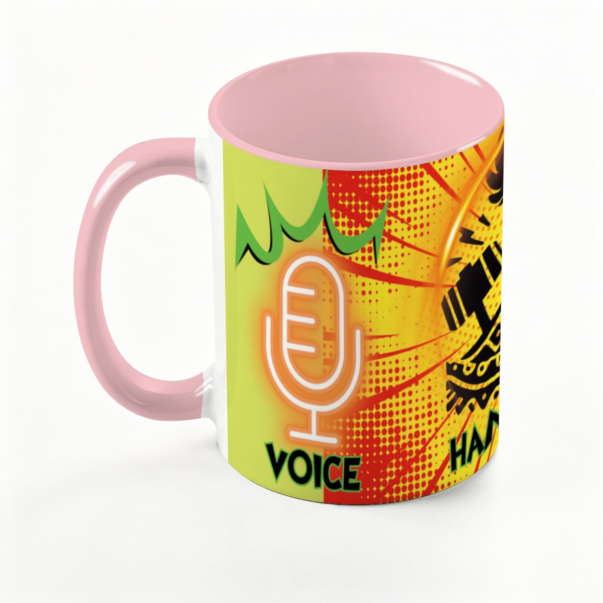 Large Colorful Mug (15oz) (Made in USA)