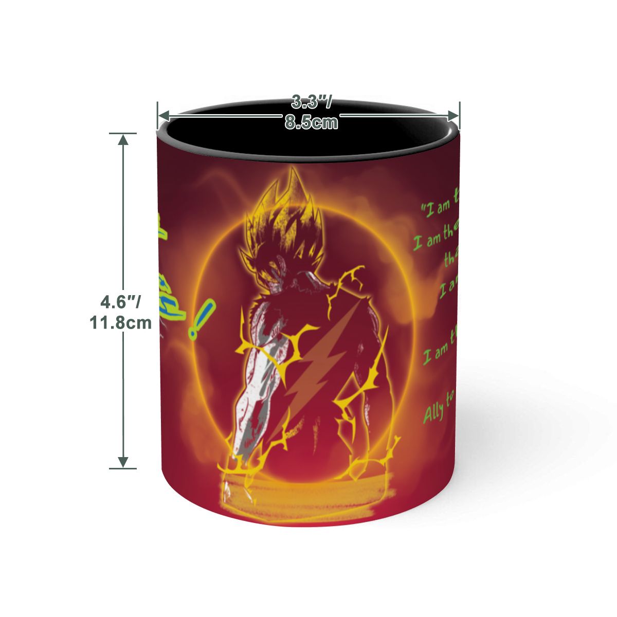 Large Colorful Mug (15oz) (Made in USA)