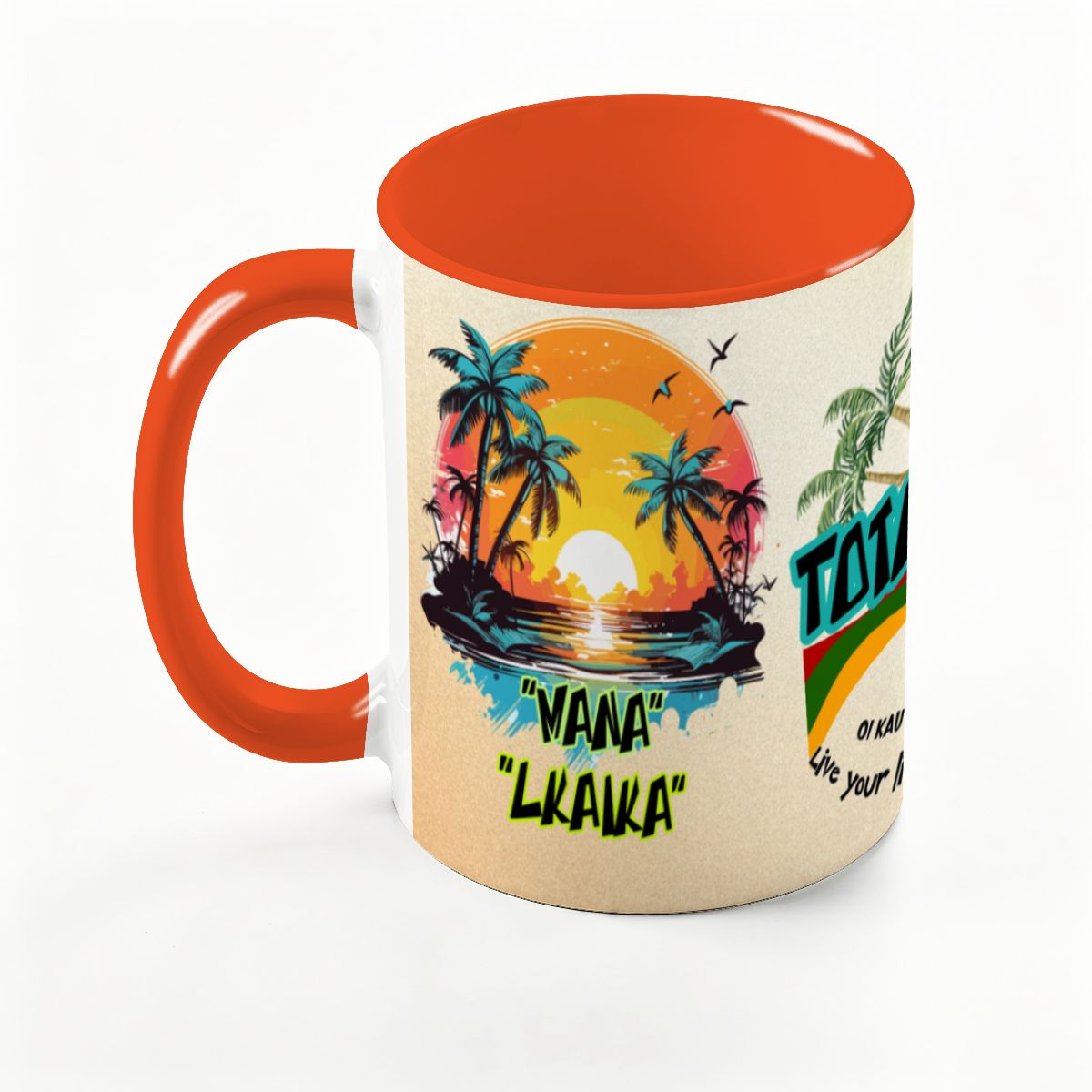 Large Colorful Mug (15oz) (Made in USA)