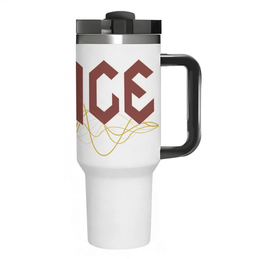 VOICE: 40oz Tumbler with Handle and Straw