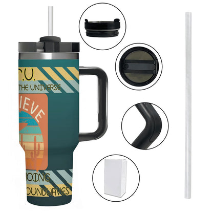 40oz Tumbler with Handle and Straw (Made in USA)