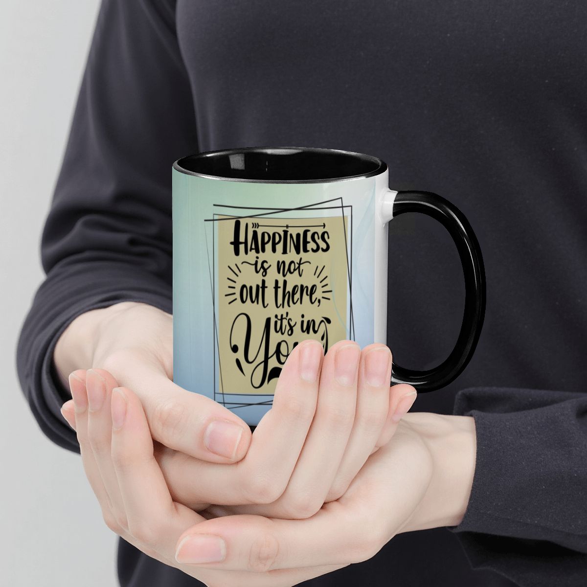 Motivational:  Large Classic Ceramic Mug (15oz)