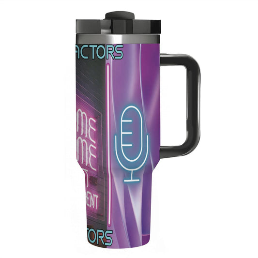 SAME BUT DIFFERENT: 40oz Tumbler with Handle and Straw