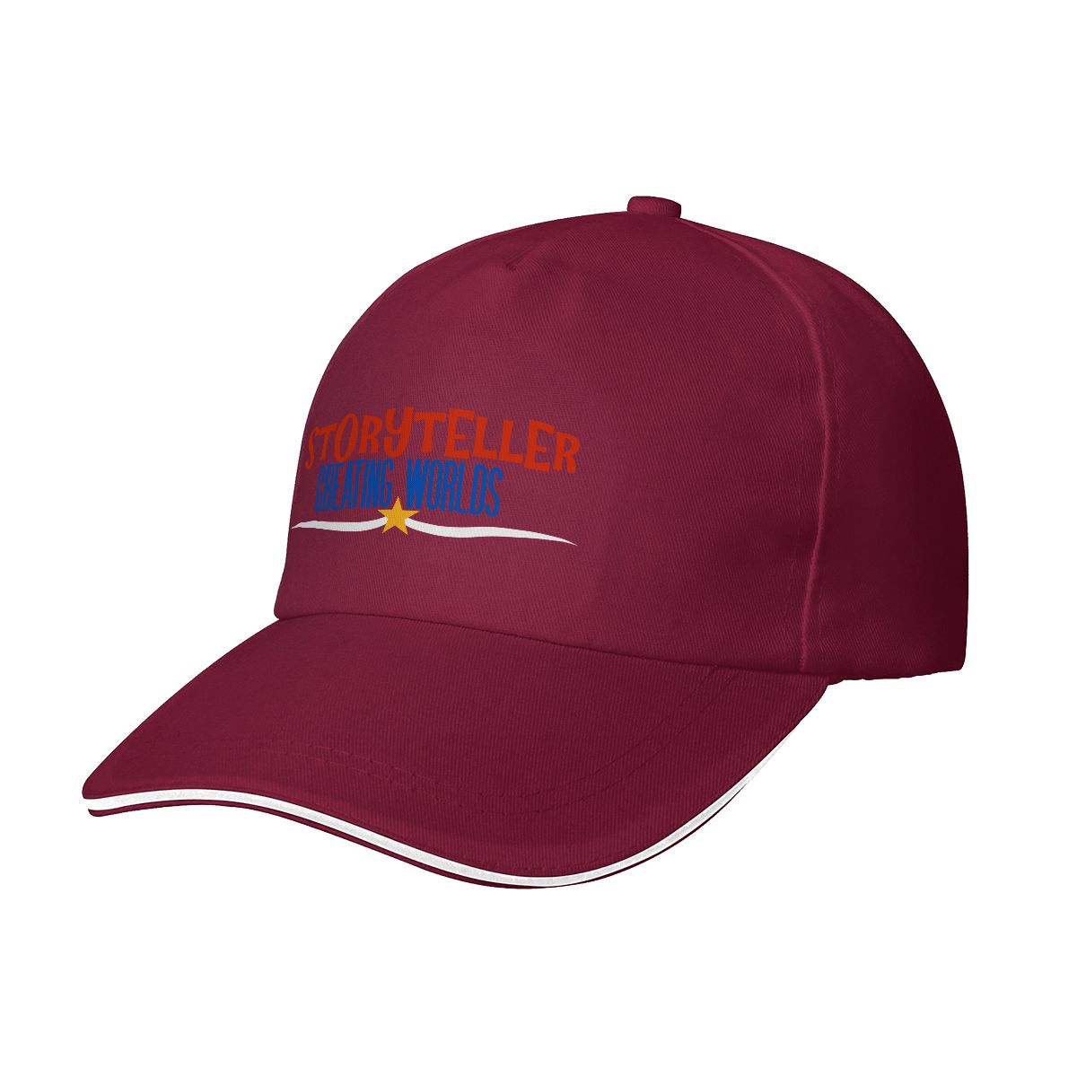 Sandwich Brim Baseball Cap (Made in USA)