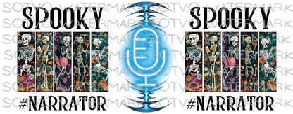 Spooky Narrators: Halloween Skeletons FUN! Classic Ceramic White Glossy Mug