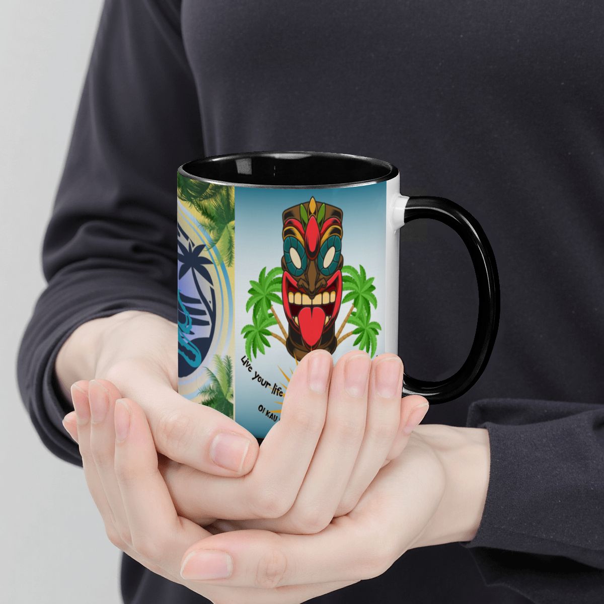 Large Colorful Mug (15oz) (Made in USA)