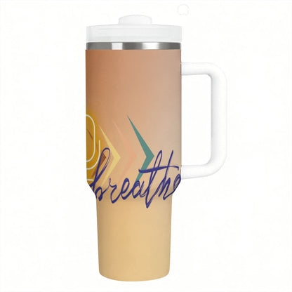 40oz Tumbler with Handle and Straw (Made in USA)