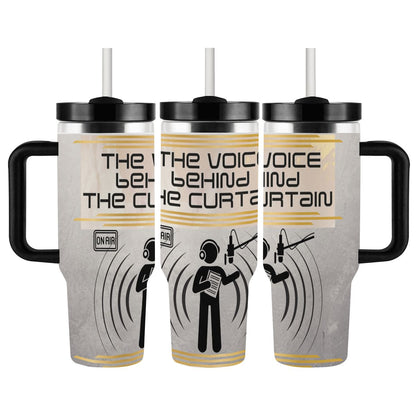 40oz Tumbler with Handle and Straw (Made in USA)