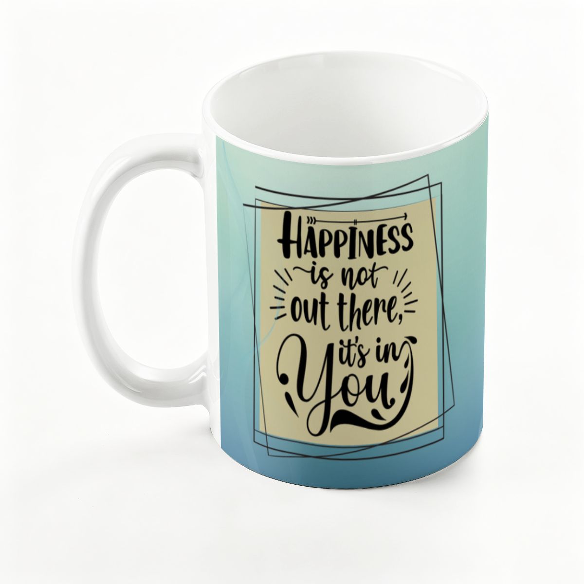Motivational:  Large Classic Ceramic Mug (15oz)
