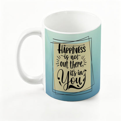 Motivational:  Large Classic Ceramic Mug (15oz)