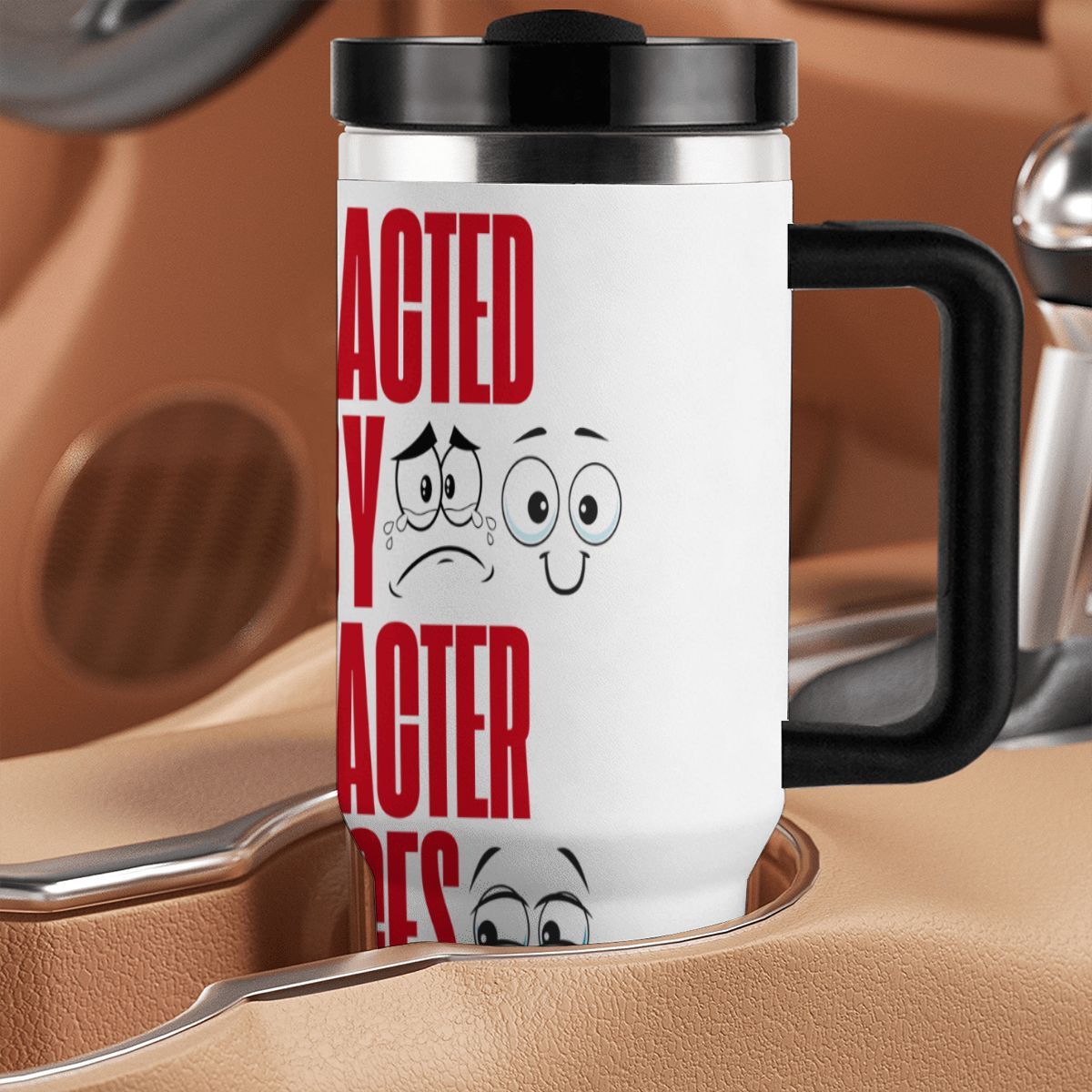 40oz Tumbler with Handle and Straw (Made in USA)