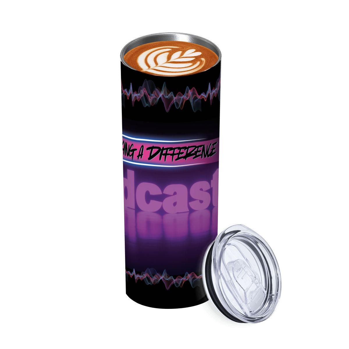 20oz Straight Stainless Steel Tumbler with Straw（Made in USA)