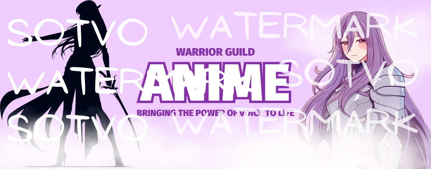 Anime Warrior Guild: Black Glossy Mug