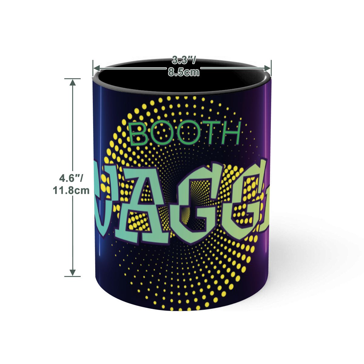 Large Colorful Mug (15oz) (Made in USA)