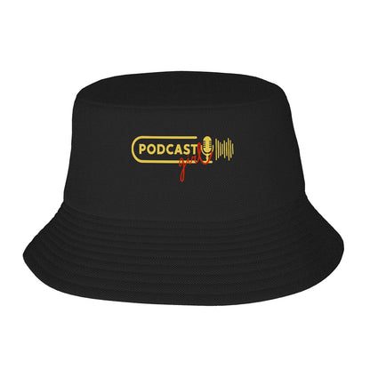 Shout Out to Podcast Girl: Classic Adult Double Layer Bucket Hat