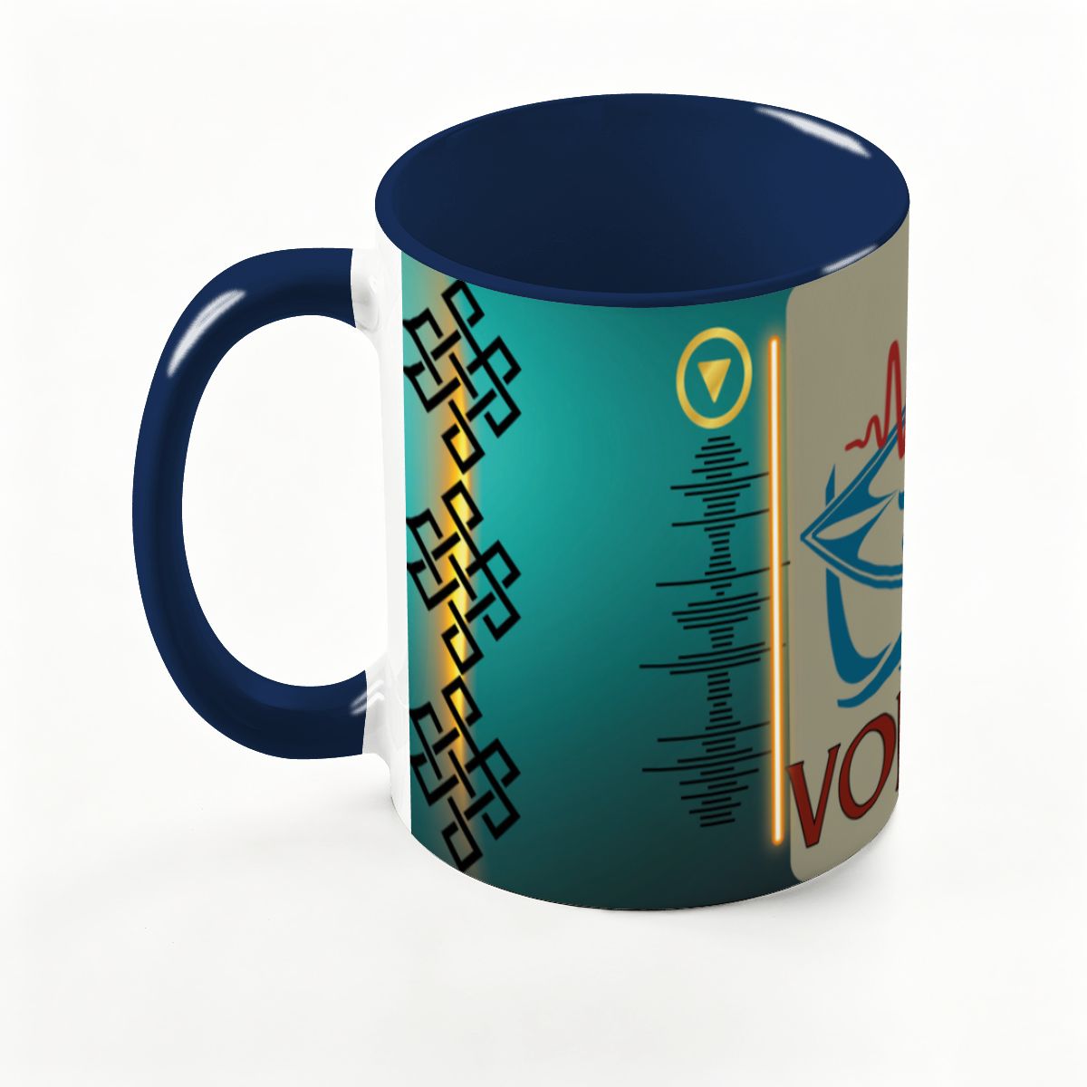 Large Colorful Mug (15oz) (Made in USA)