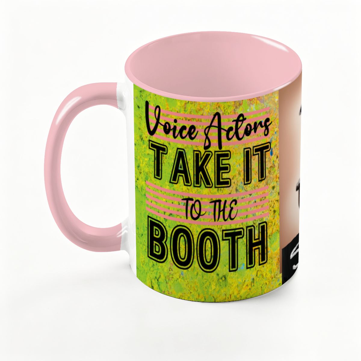 Voice Actors Take It To The Booth: Large Classic Ceramic Mug (15oz)