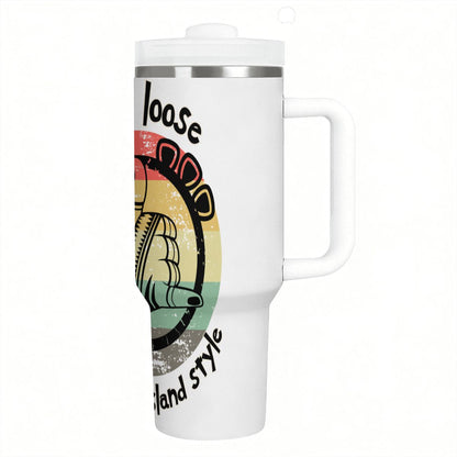 40oz Tumbler with Handle and Straw (Made in USA)