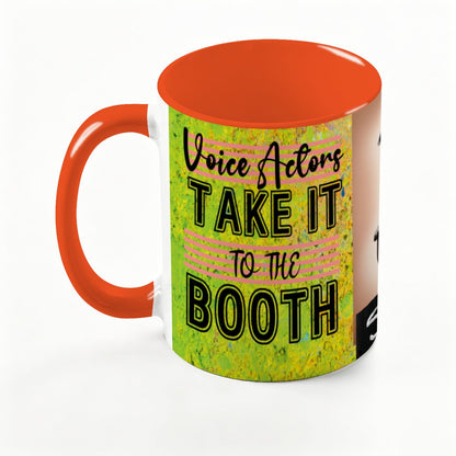 Voice Actors Take It To The Booth: Large Classic Ceramic Mug (15oz)