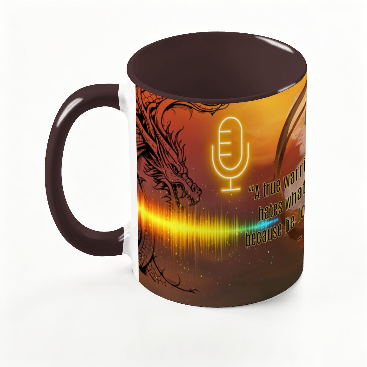Large Colorful Mug (15oz) (Made in USA)