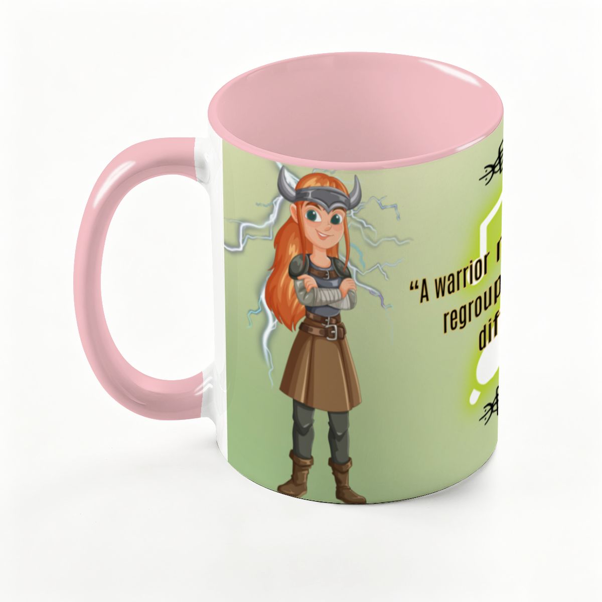 VIKING STYLE: Character Quotes: Large Colorful Mug (15oz)
