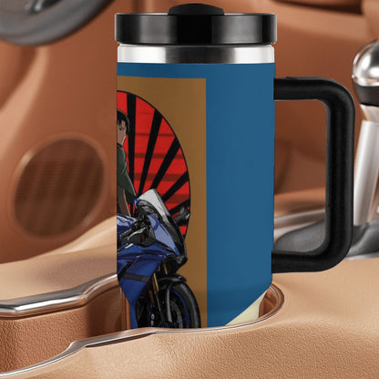 40oz Tumbler with Handle and Straw (Made in USA)