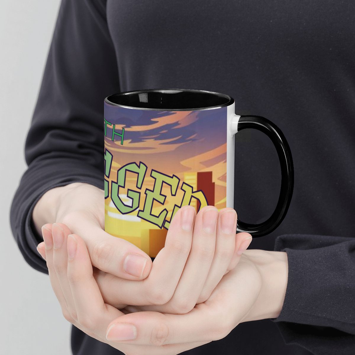 Large Colorful Mug (15oz) (Made in USA)
