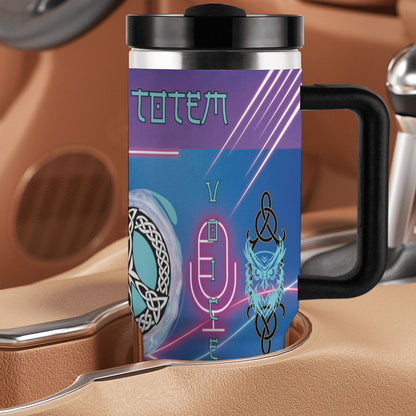 40oz Tumbler with Handle and Straw (Made in USA)