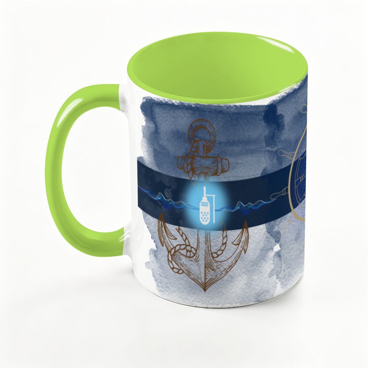 Large Colorful Mug (15oz) (Made in USA)