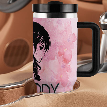 40oz Tumbler with Handle and Straw (Made in USA)