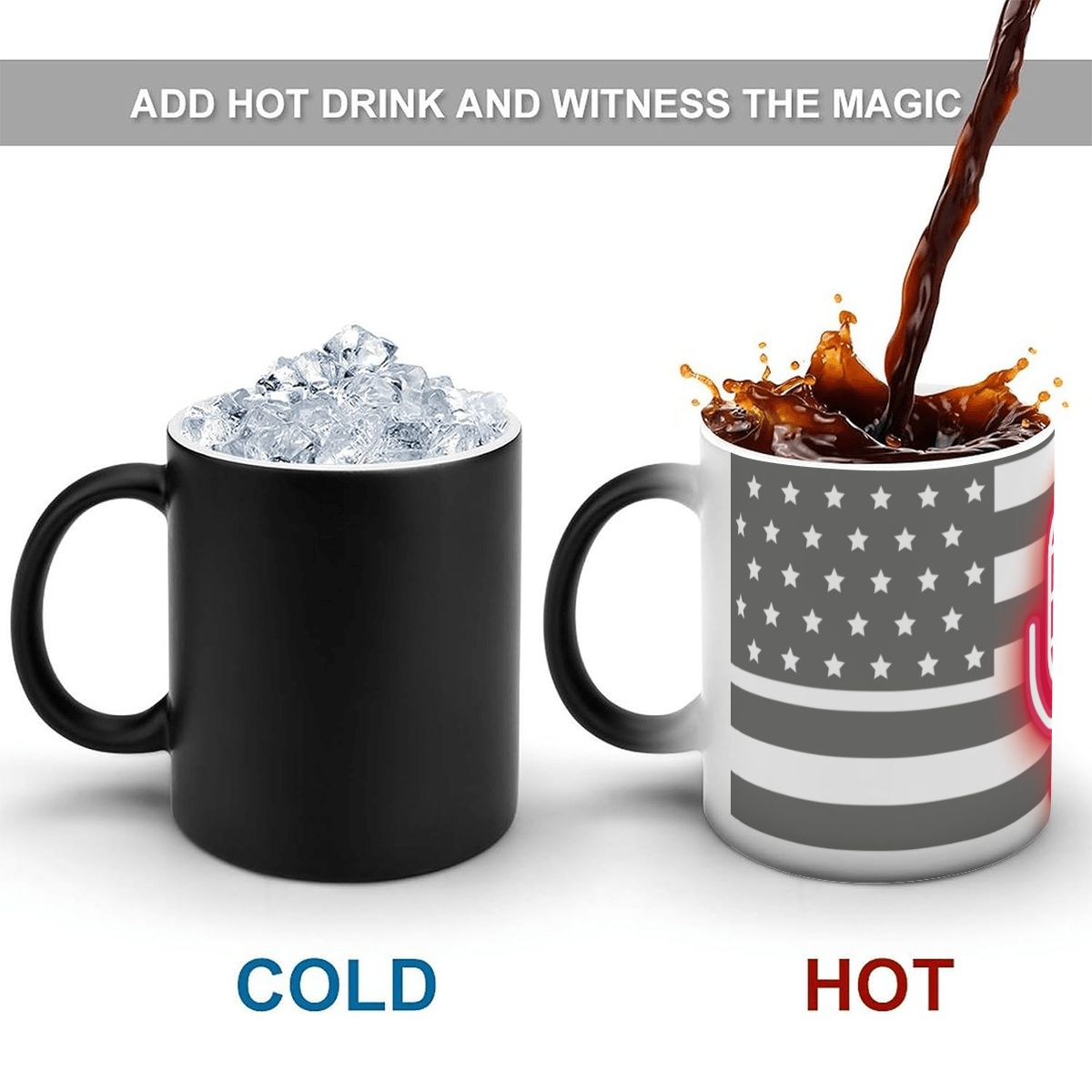Color Changing Mug (11oz) (Made in USA)