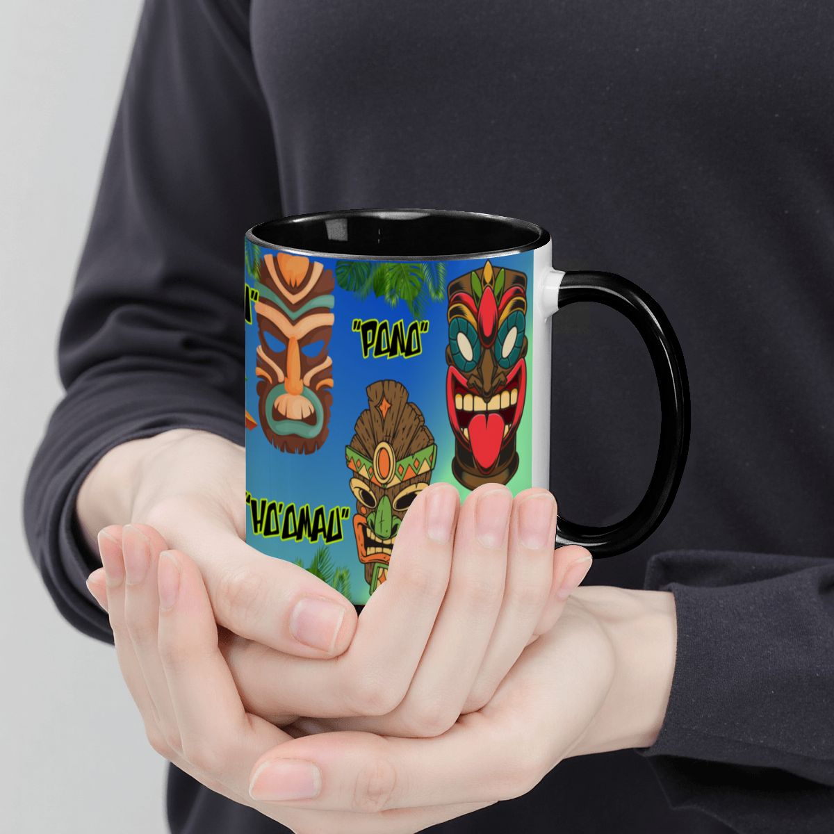 Large Colorful Mug (15oz) (Made in USA)