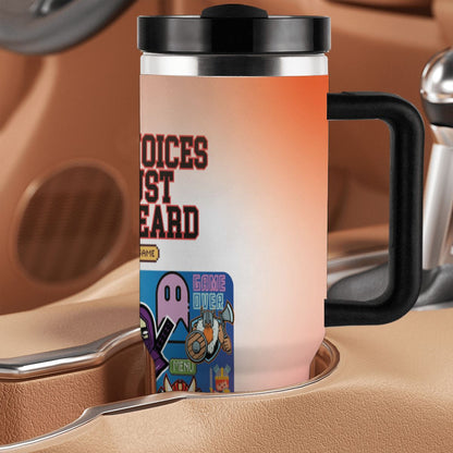 40oz Tumbler with Handle and Straw (Made in USA)