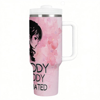 40oz Tumbler with Handle and Straw (Made in USA)