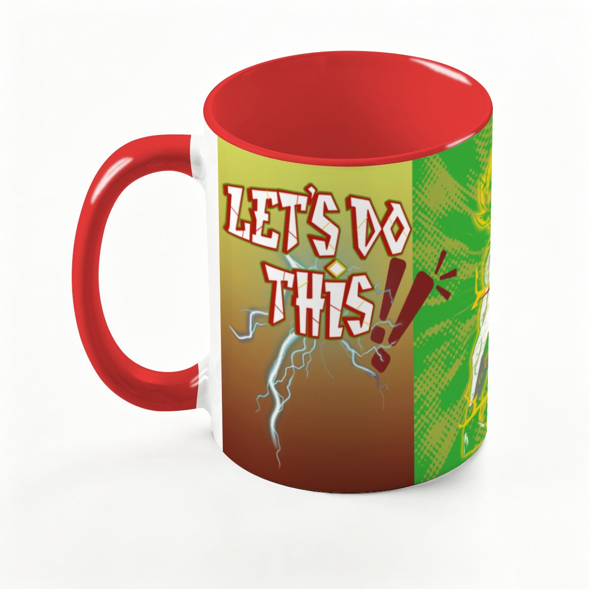 Large Colorful Mug (15oz) (Made in USA)