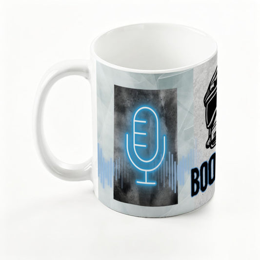 Get Your BOOTH MASK On: Large Colorful Mug (15oz)