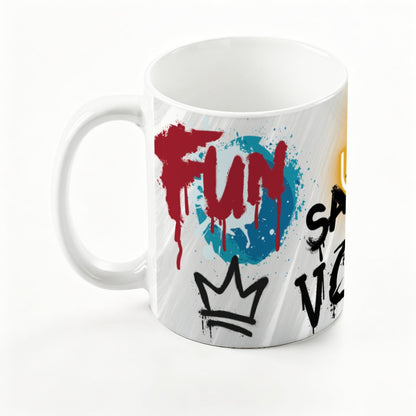 Large Colorful Mug (15oz) (Made in USA)