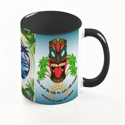 Large Colorful Mug (15oz) (Made in USA)