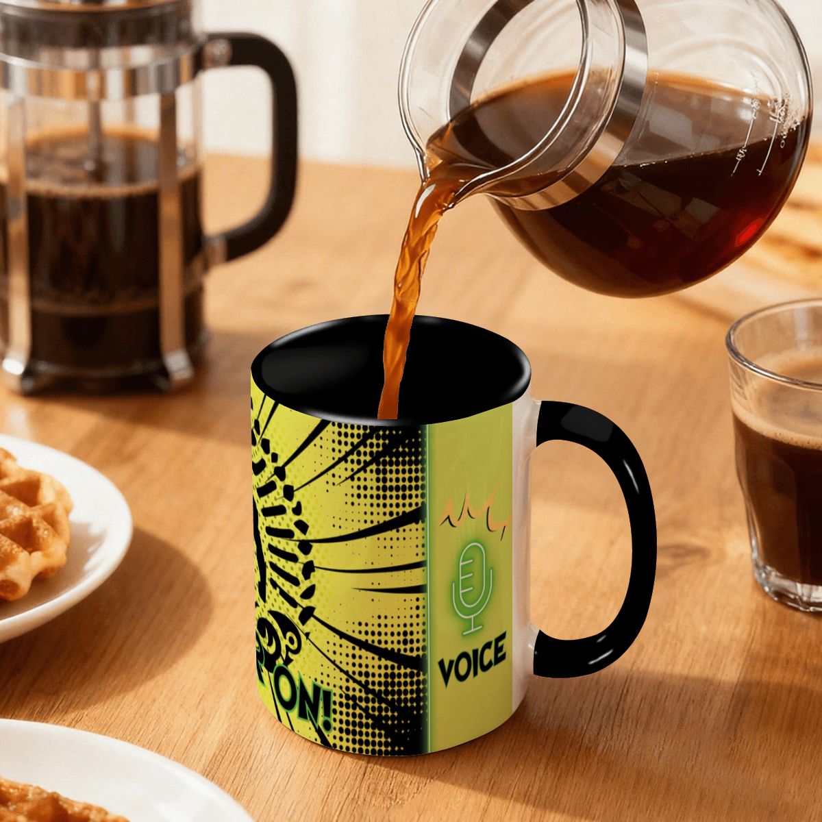 Large Colorful Mug (15oz) (Made in USA)
