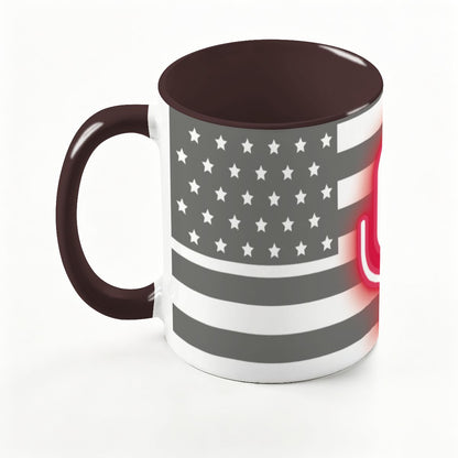 Large Colorful Mug (15oz) (Made in USA)