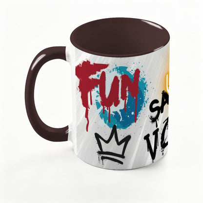 Large Colorful Mug (15oz) (Made in USA)