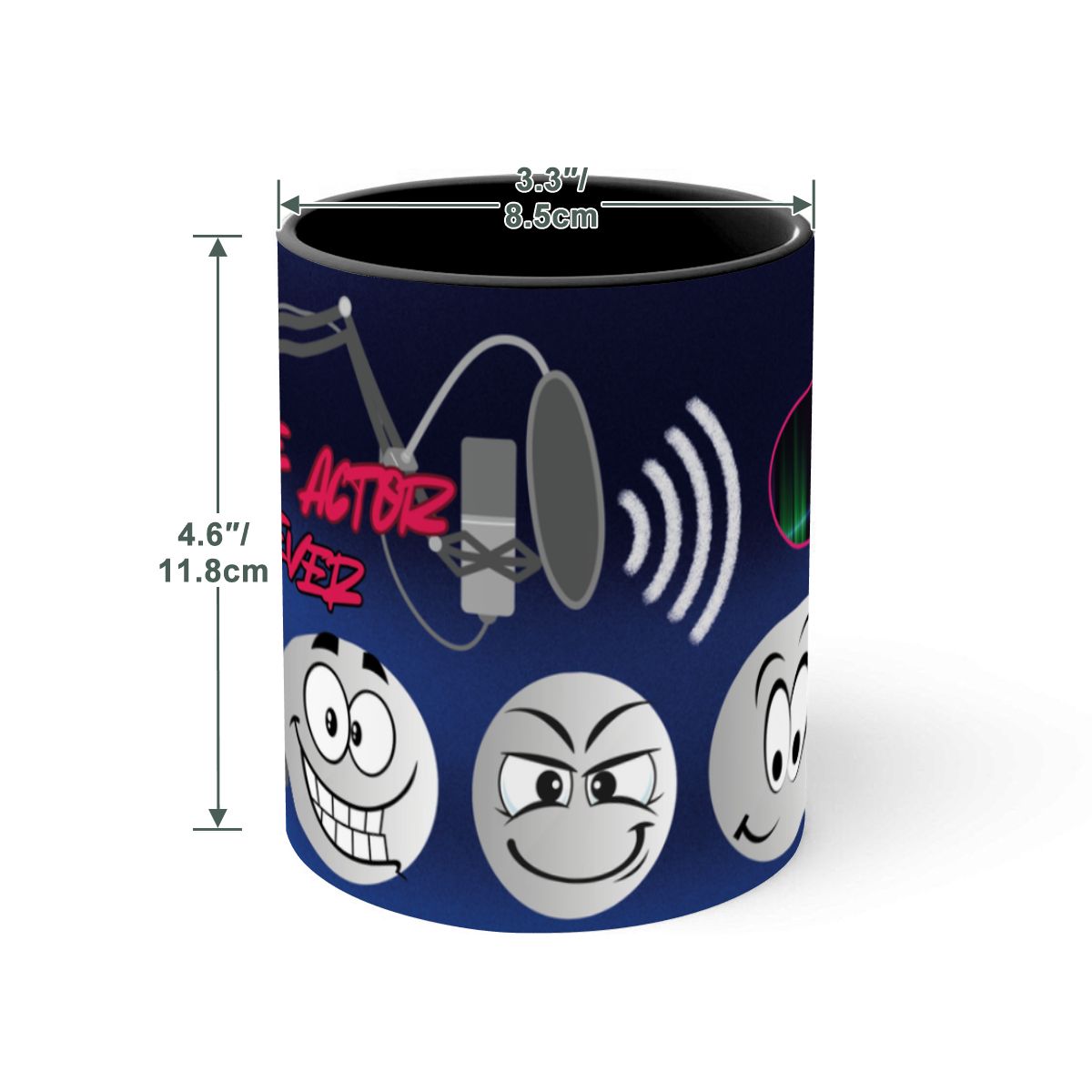 Large Colorful Mug (15oz) (Made in USA)