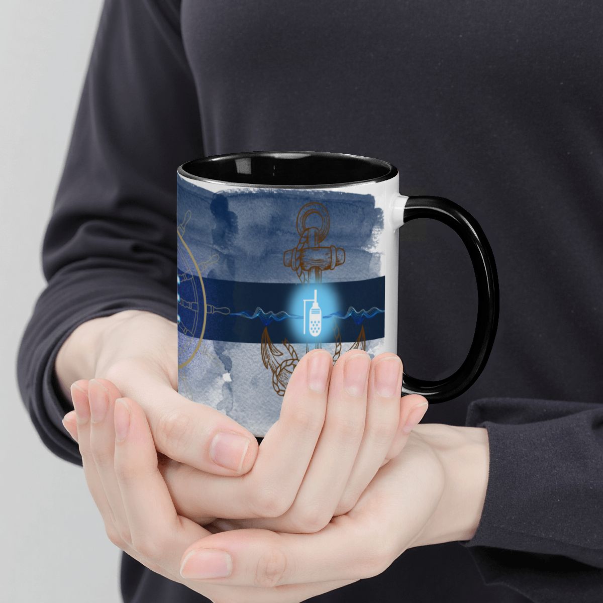 Large Colorful Mug (15oz) (Made in USA)