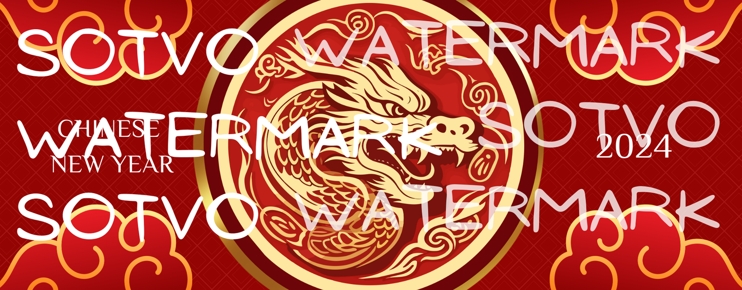 Year of the Dragon 2024: Classic Black Glossy Mug