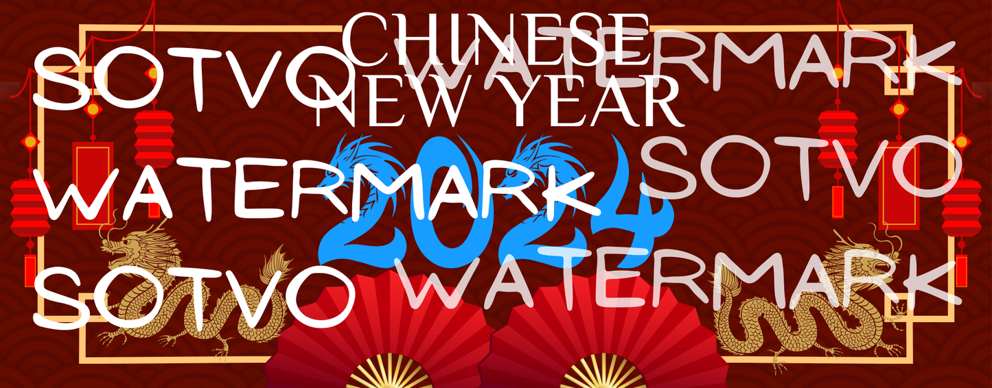 Year of the Dragon 2024: Chinese New Year: Classic Black Glossy Mug
