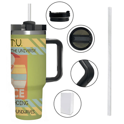 40oz Tumbler with Handle and Straw (Made in USA)