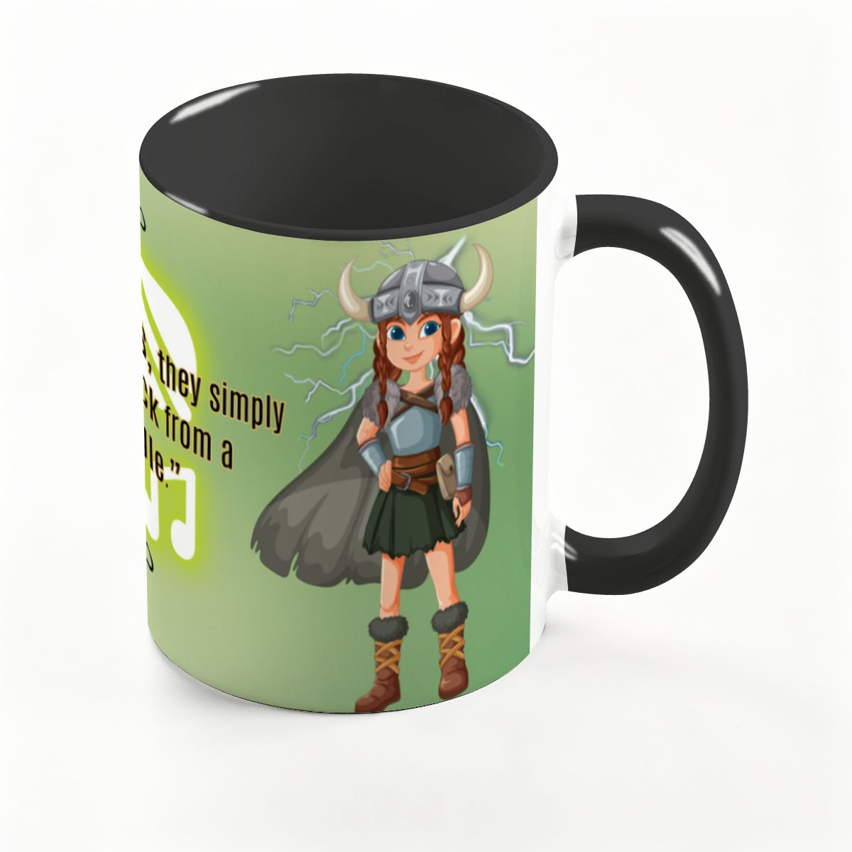 VIKING STYLE: Character Quotes: Large Colorful Mug (15oz)